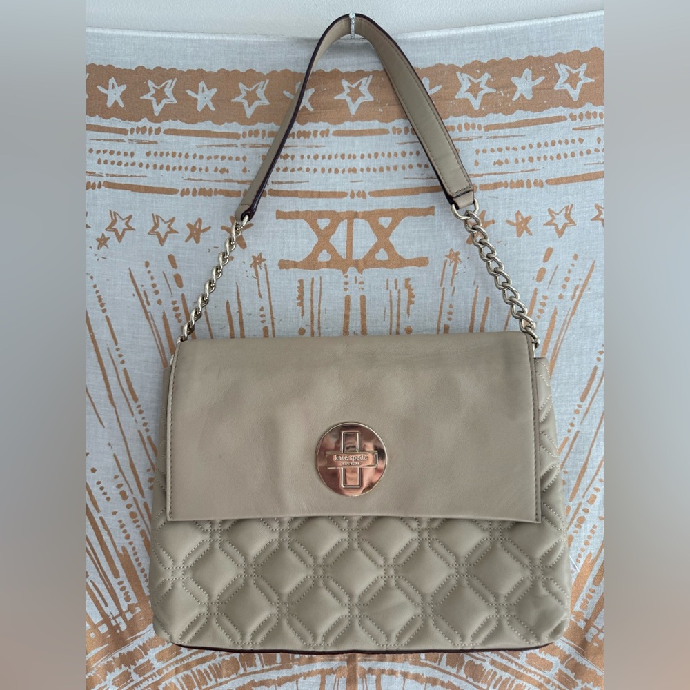 Kate Spade Quilted Bag in Cream